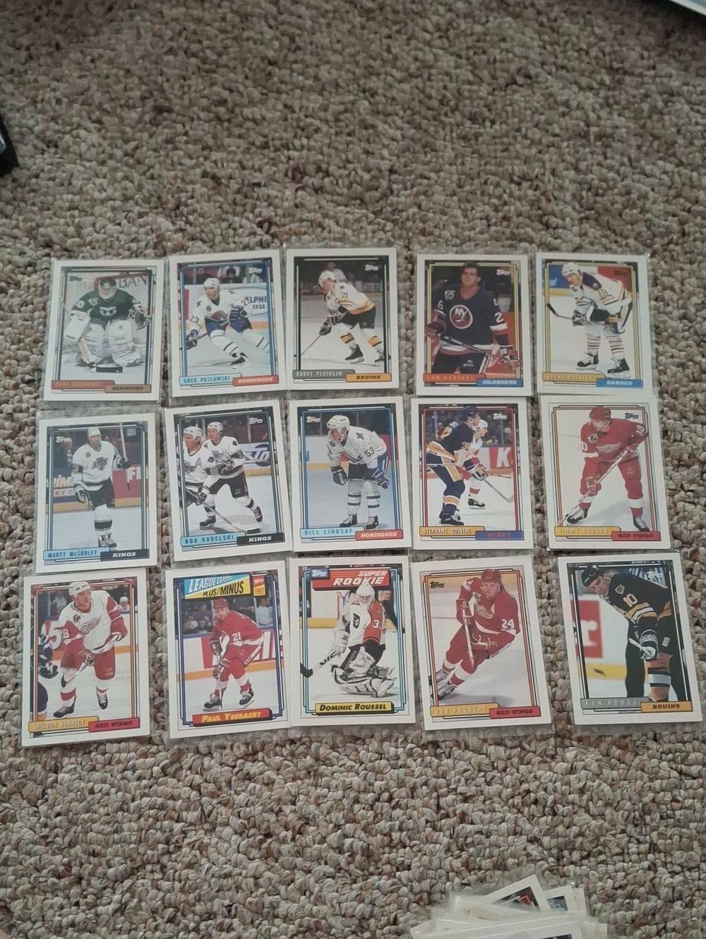 1990s Topps Hockey Cards